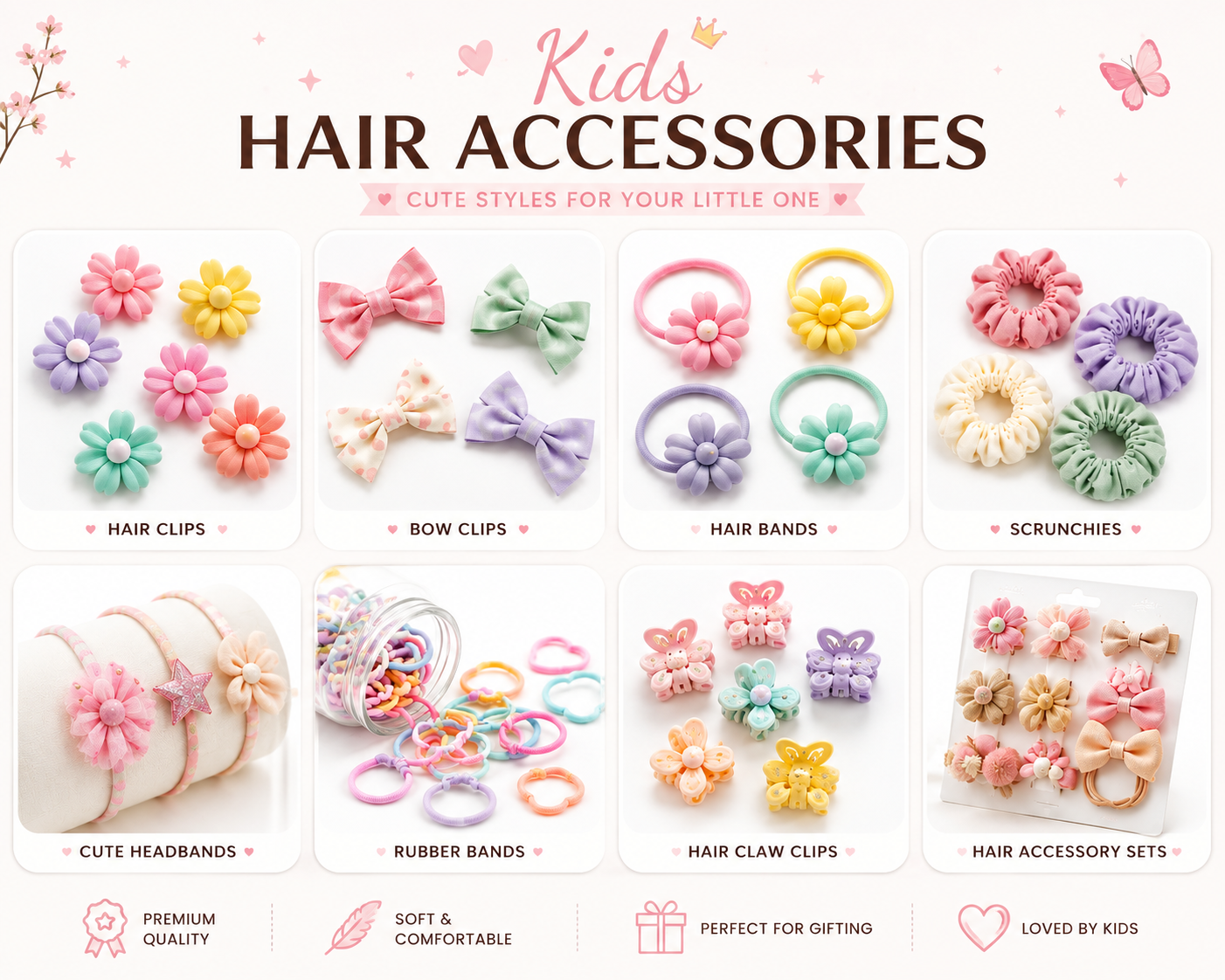 KIDS HAIR ACCESSORIES