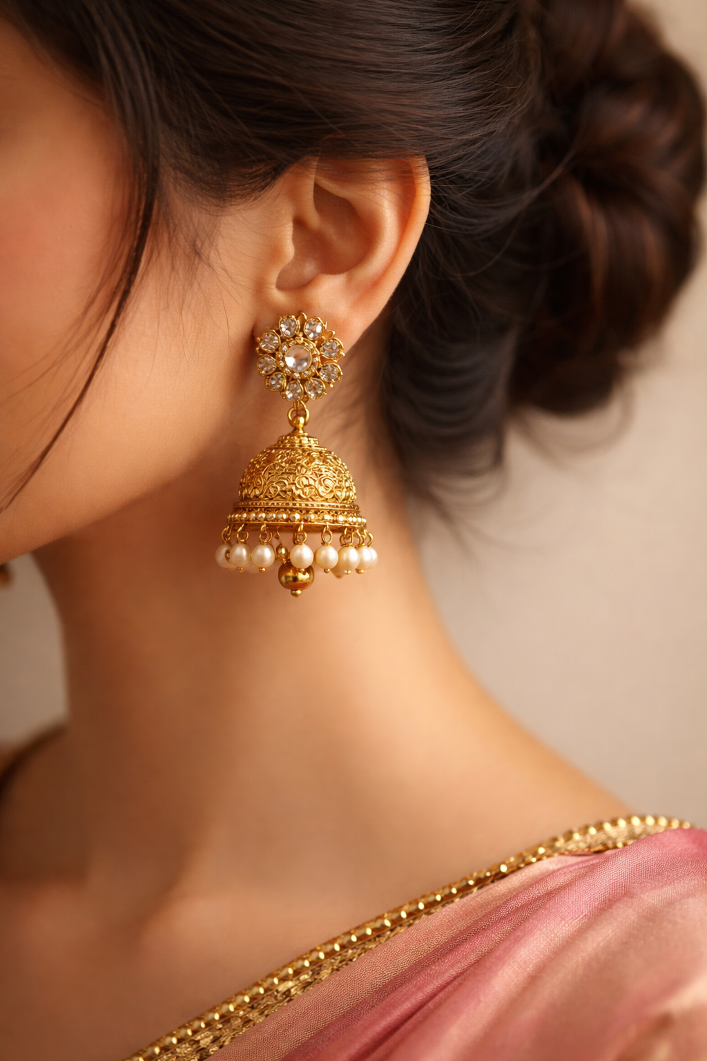Earrings and Jumkhas