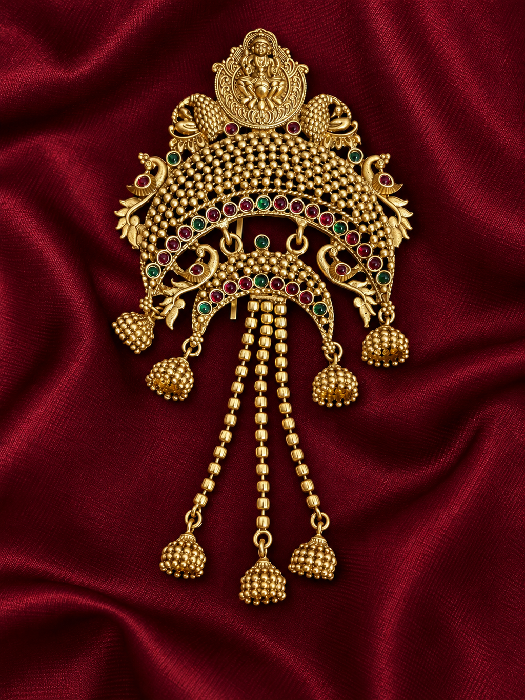 Swarna Mayuri Traditional Jadai Billa