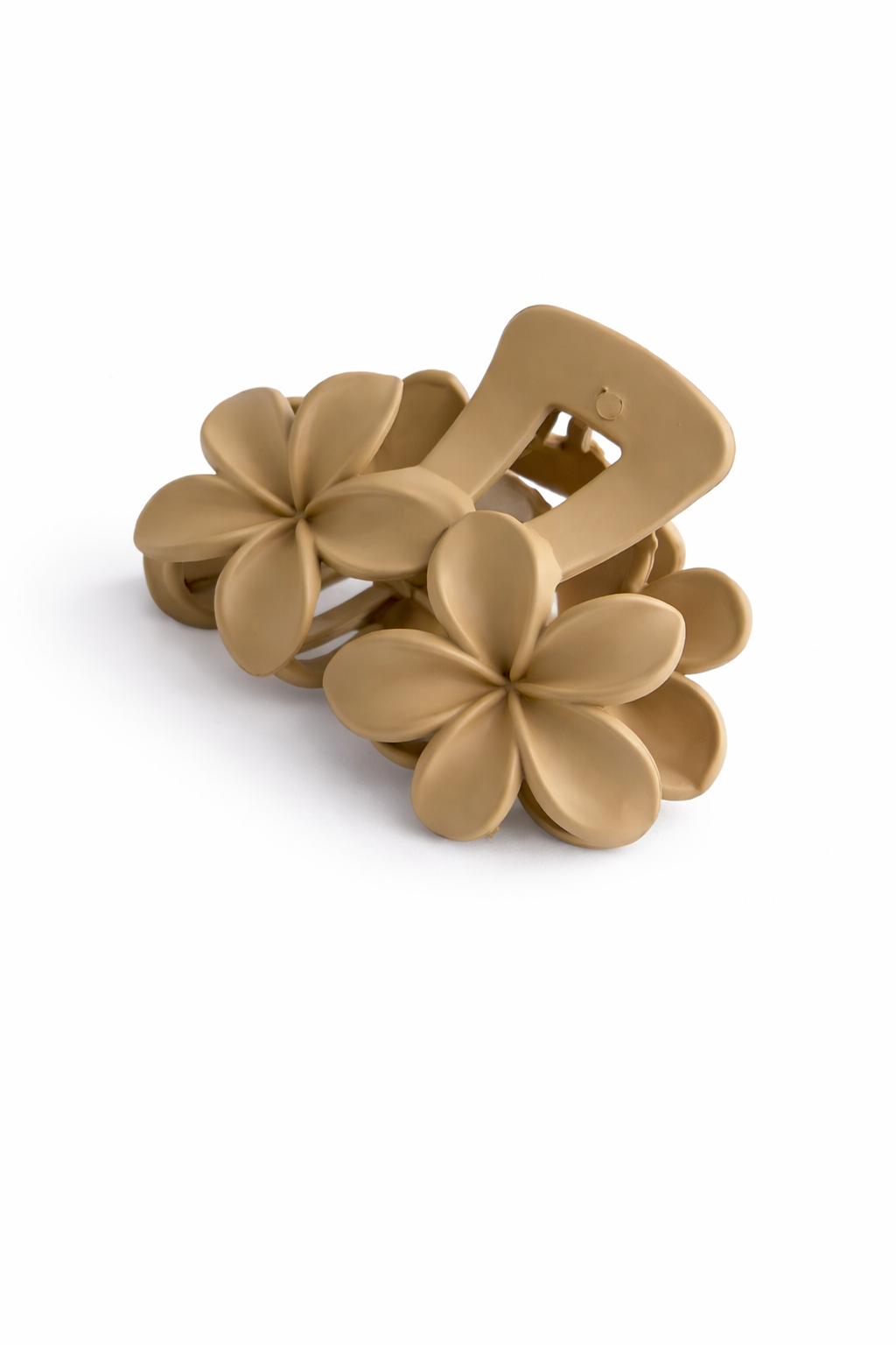 Nude Blossom Hair Claw Clip