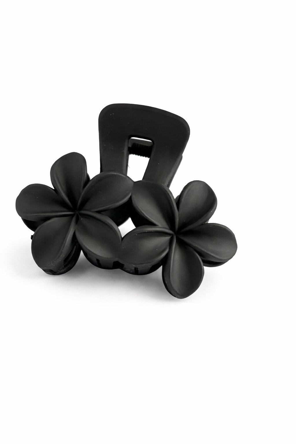 Midnight Bloom Floral Hair Claw Clip