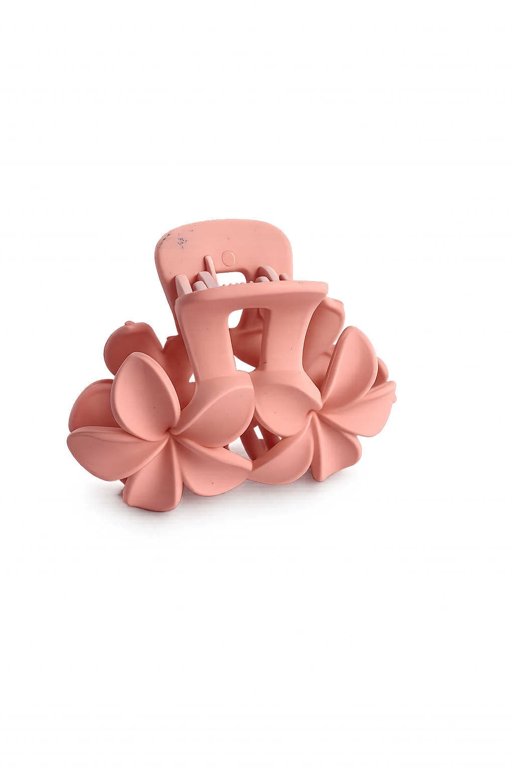 Blush Bloom Floral Hair Claw Clip