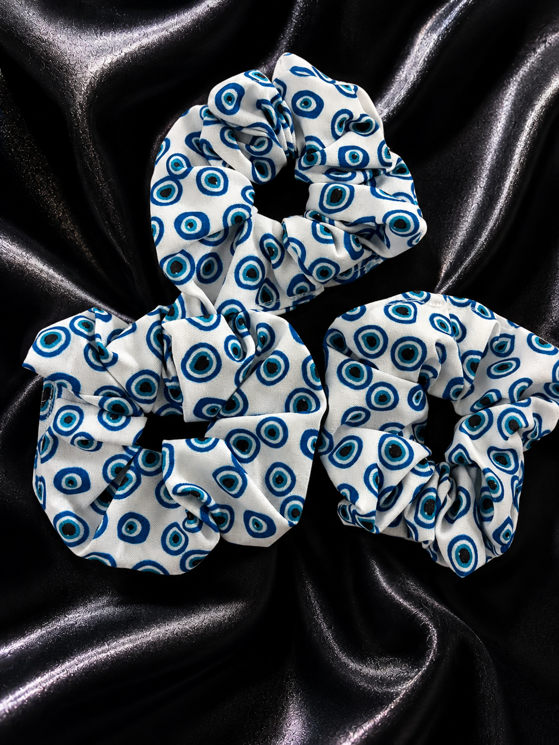 Evil Eye Elegance Scrunchie ✨