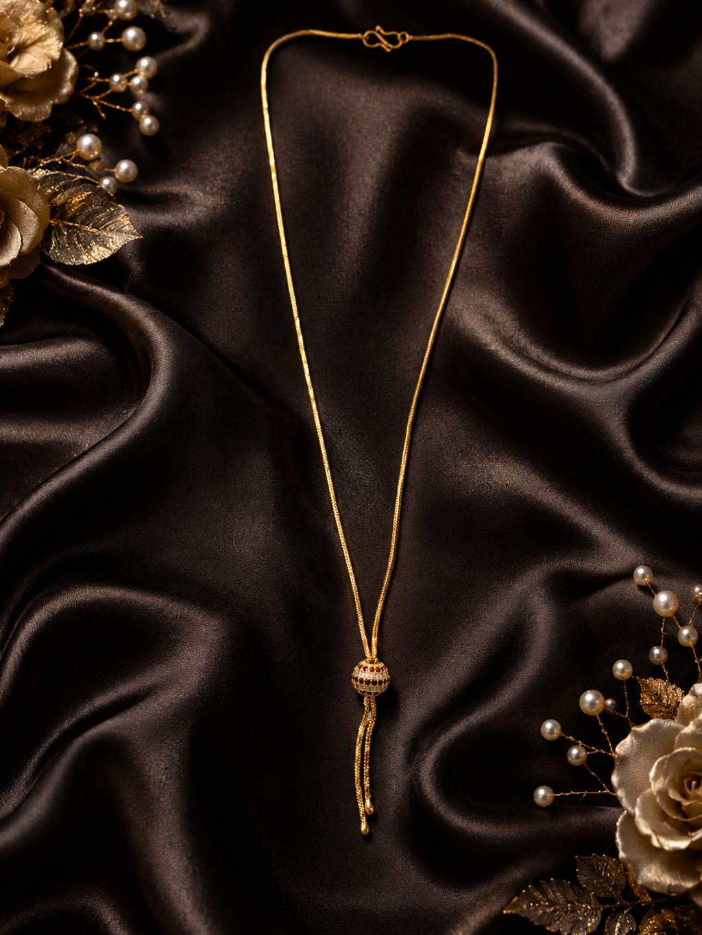 Golden Ball Necklace ✨