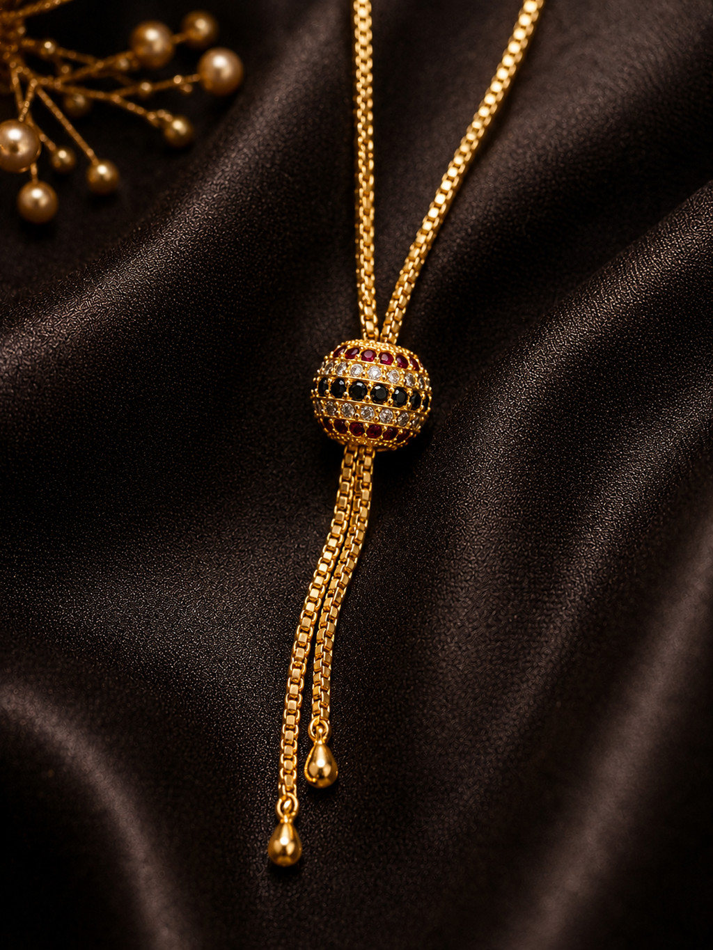 Golden Ball Necklace ✨