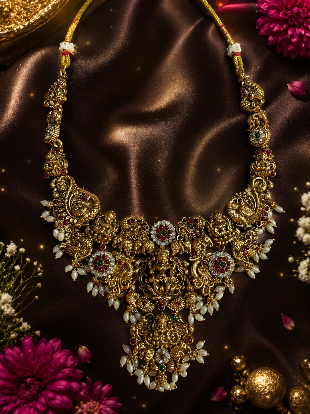 Gajalakshmi Heritage Necklace Set
