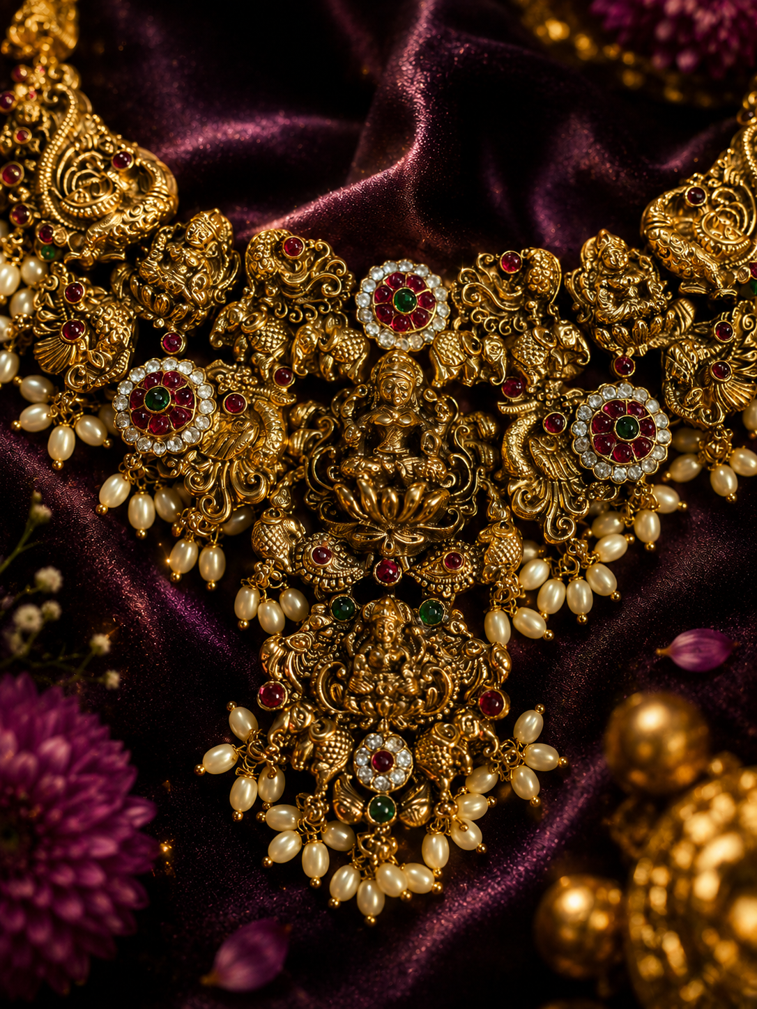 Gajalakshmi Heritage Necklace Set