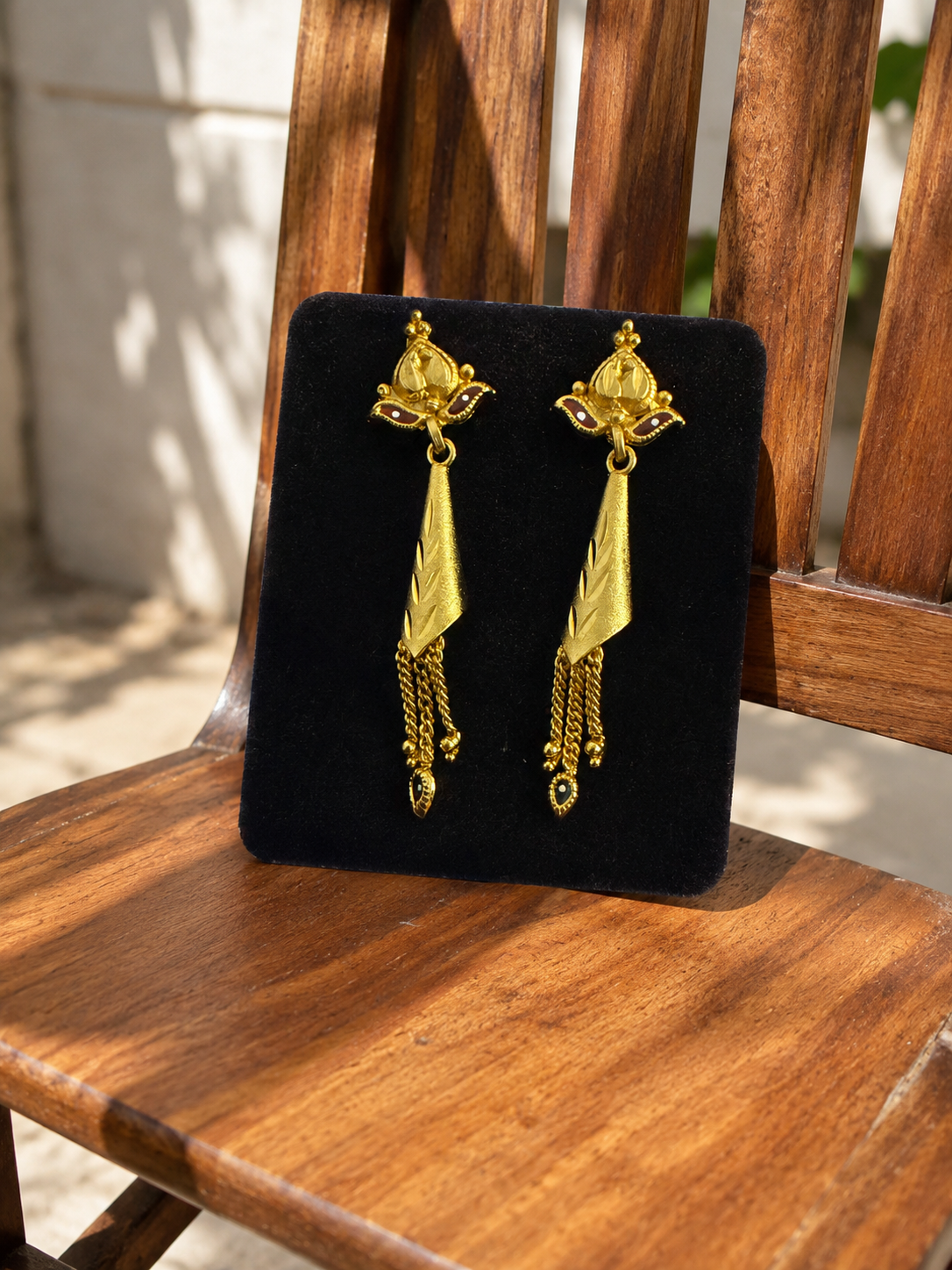 Anantha Lotus  Earrings
