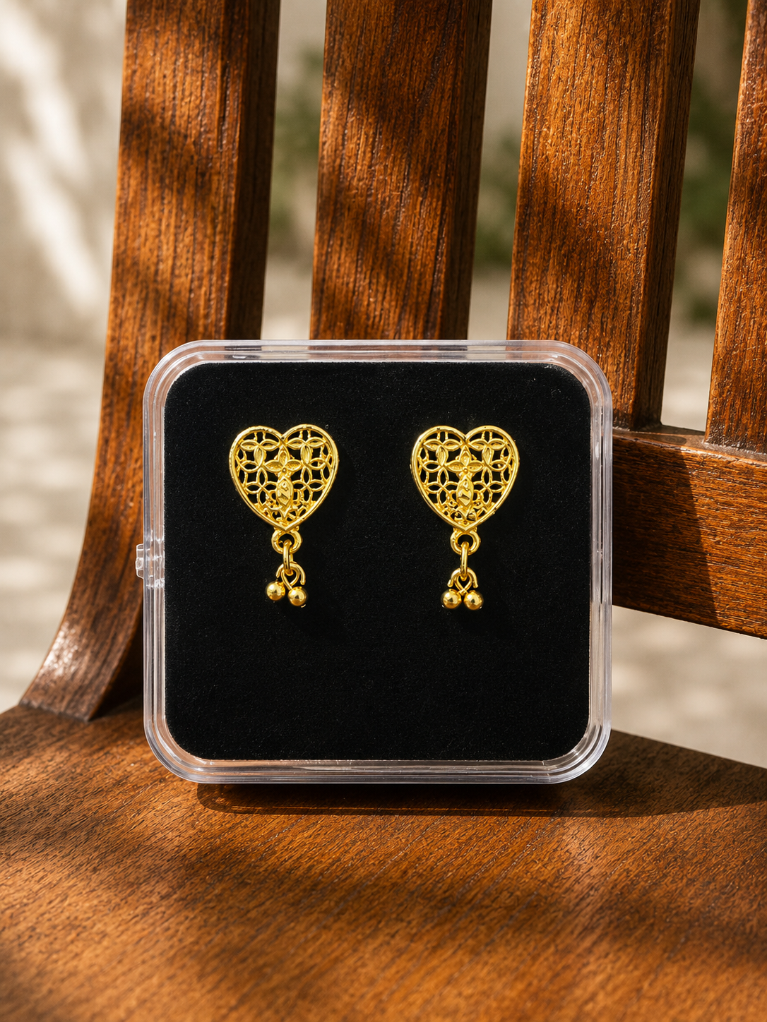 Heritage Heart Charm Earrings ❤️✨