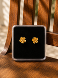 Petal Grace Stud Earrings 🌼✨