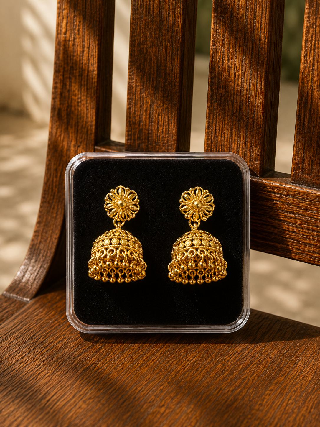 Classic Gold Jhumkas ✨