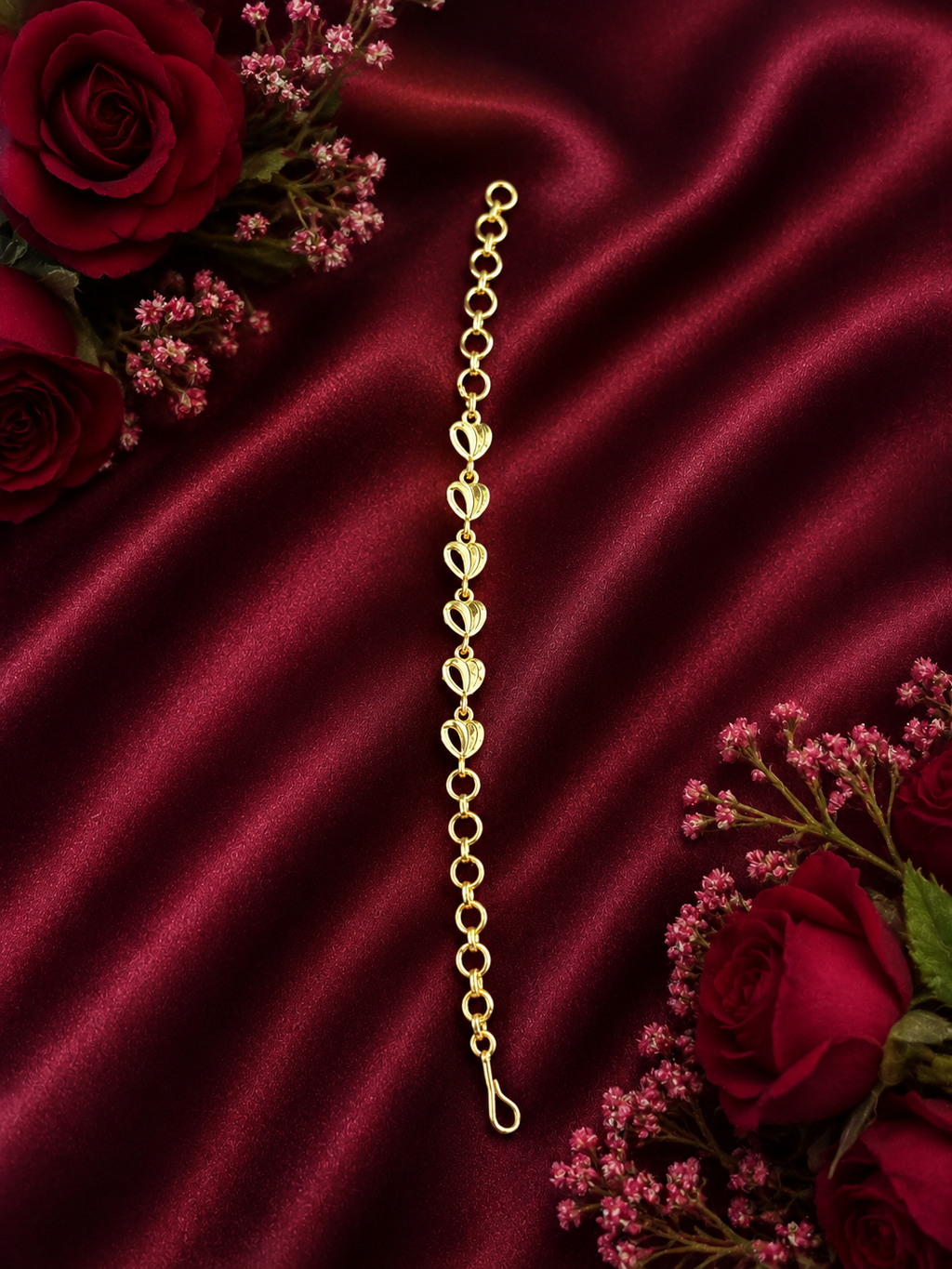 Golden Love Link Bracelet 💛
