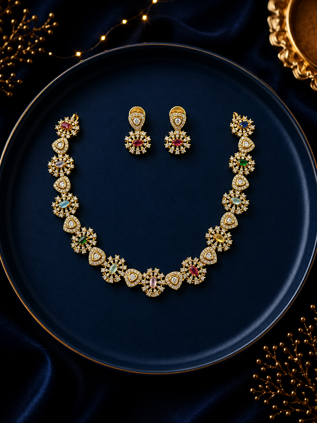 Eva Crystal Earrings