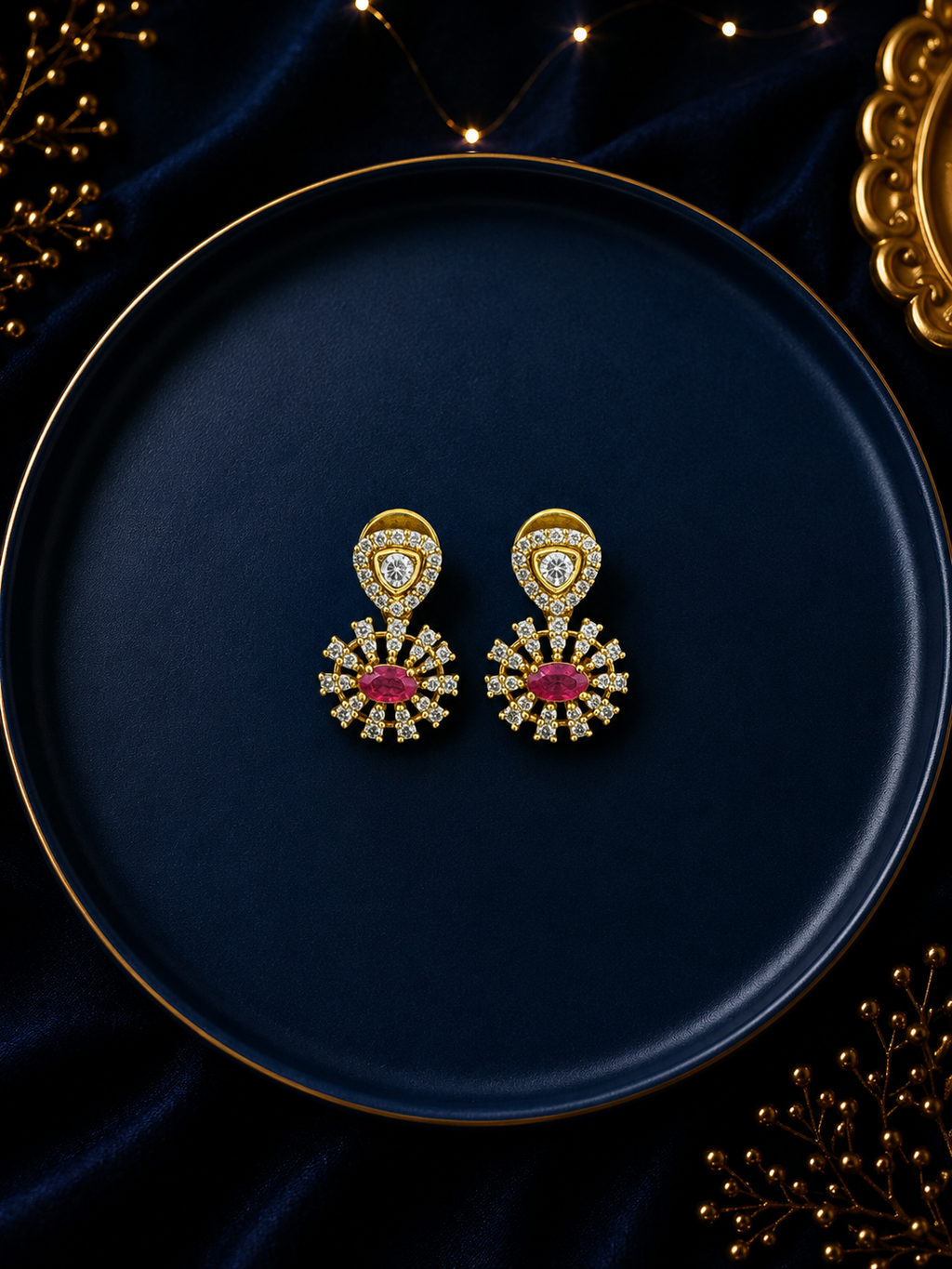 Eva Crystal Earrings