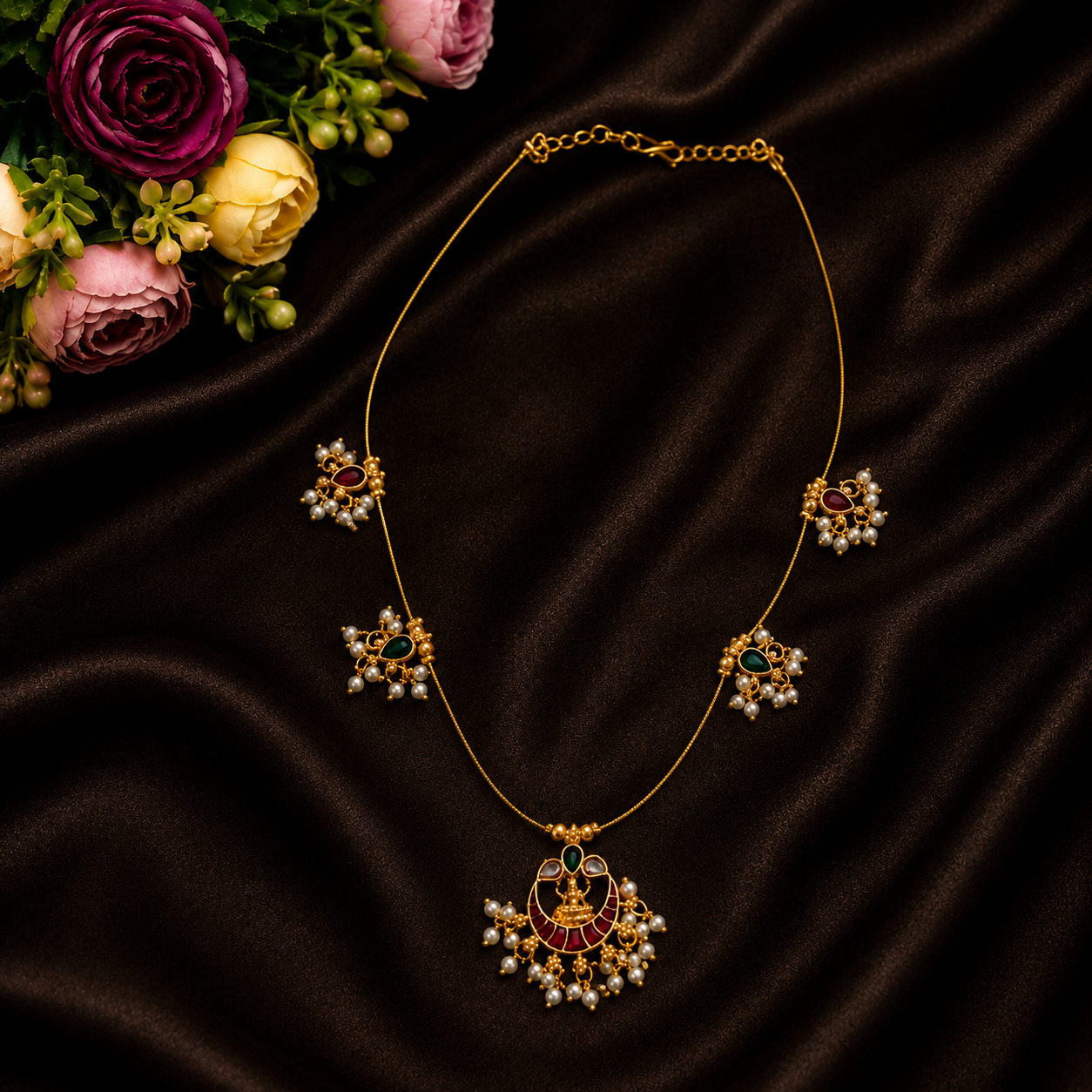 Sri Lakshmi Invisible Pendant Chain