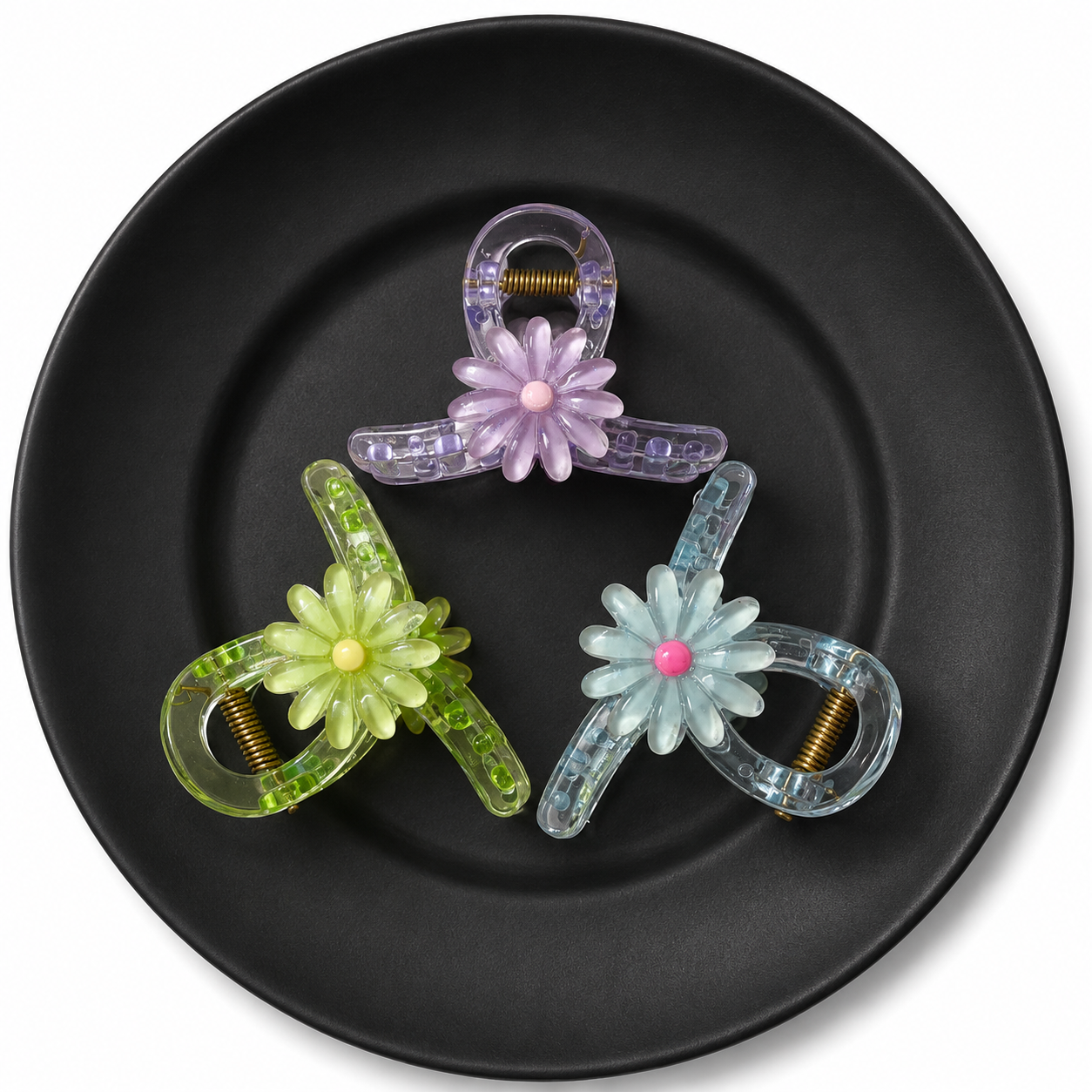 Korean Daisy Flower Hair Clip