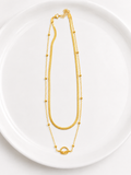 🌟 Luxe Knot Anti-Tarnish Necklace