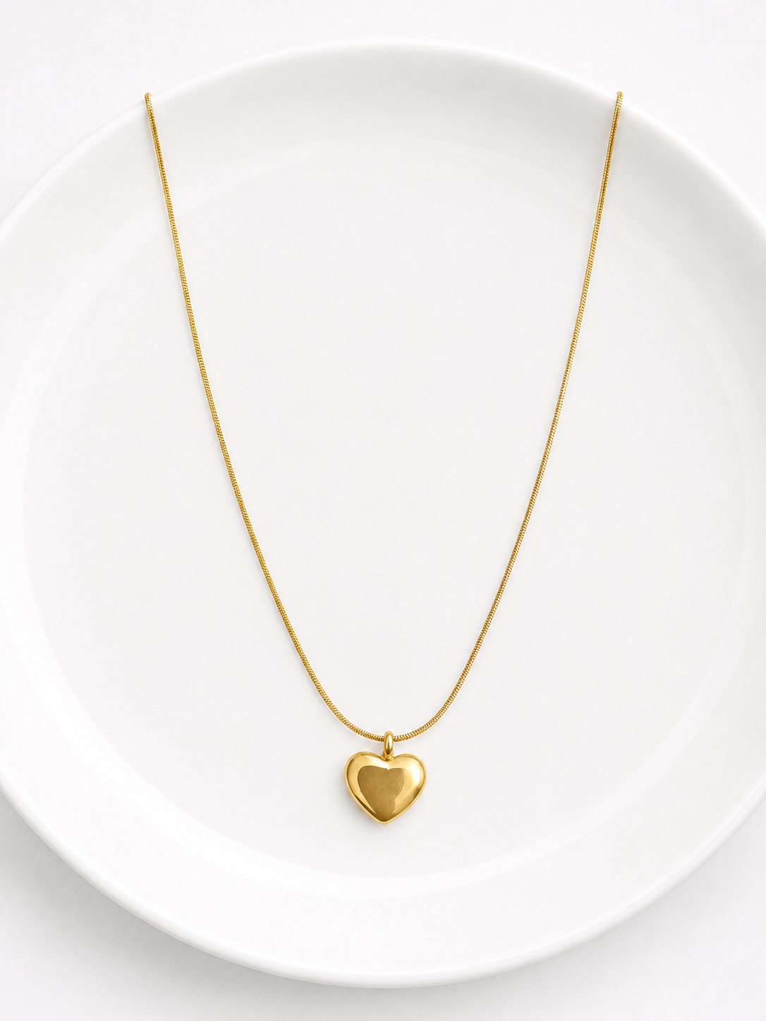 Sweetheart Gold Necklace