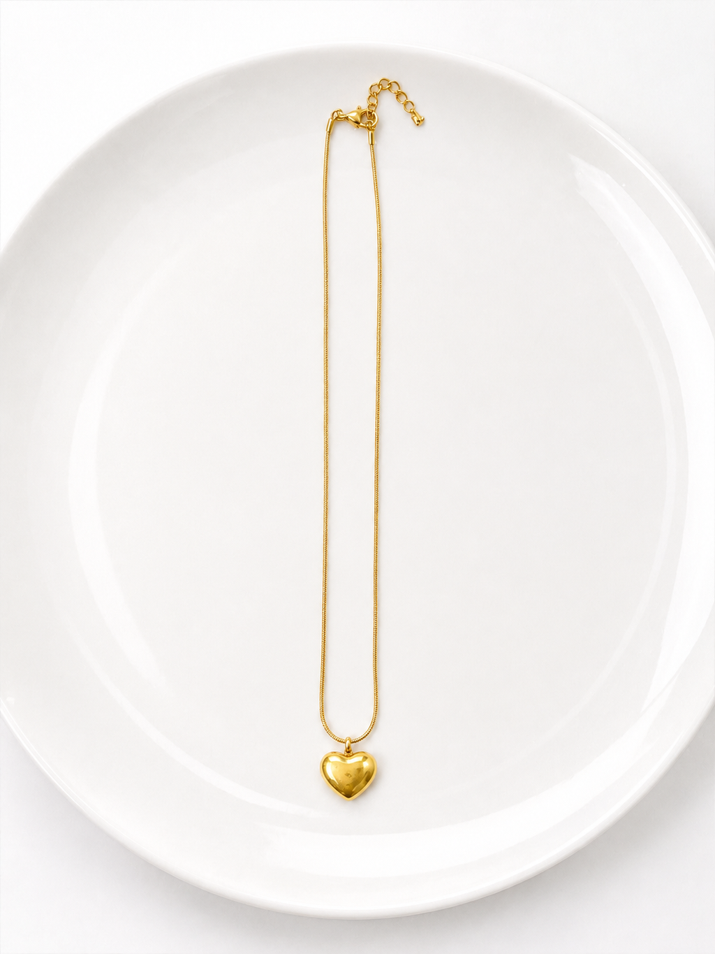 Sweetheart Gold Necklace