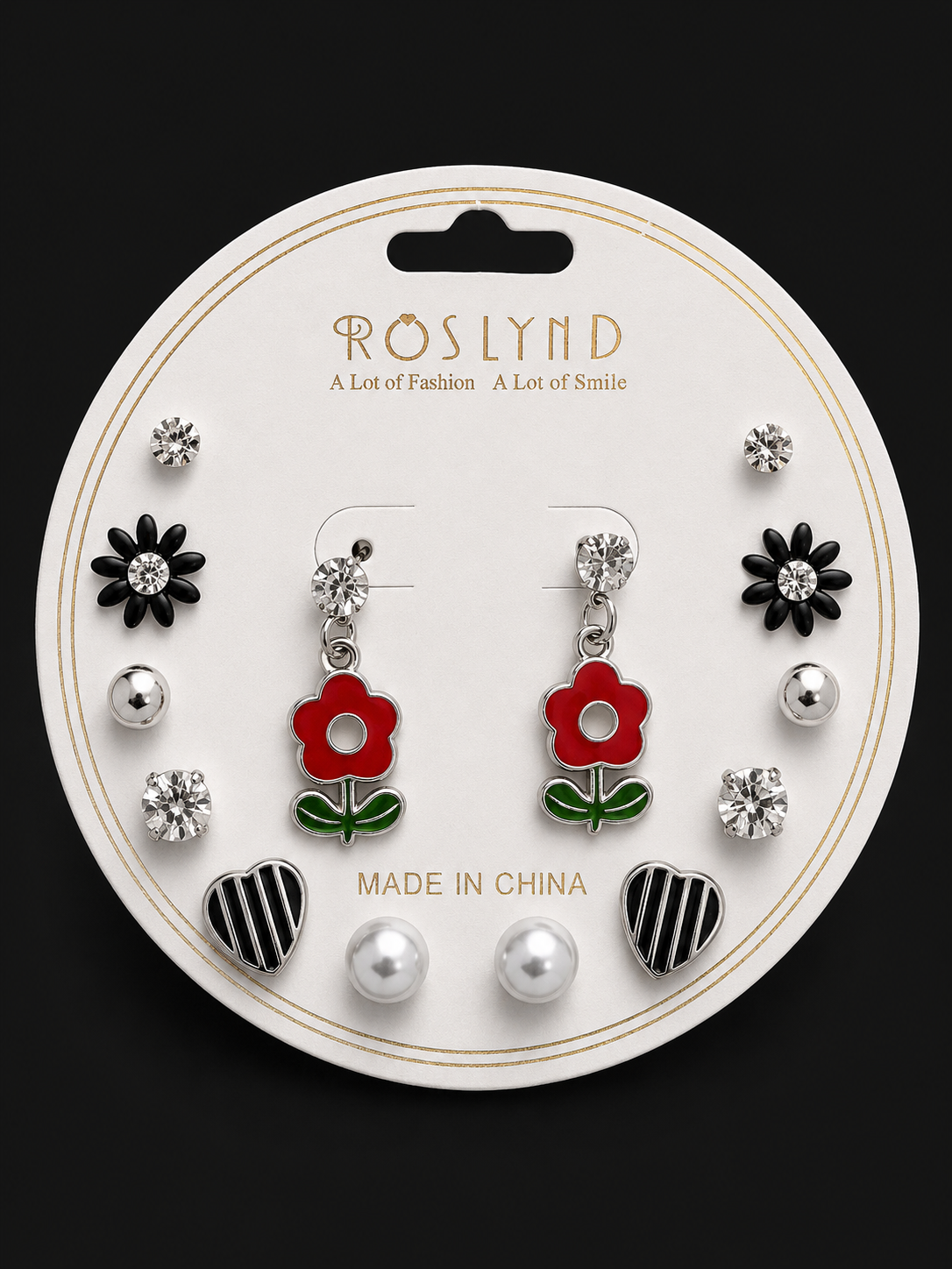 🌼 Bloom Charm 7-Pair Earrings Set