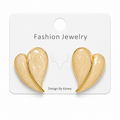 Beige Petal Earrings