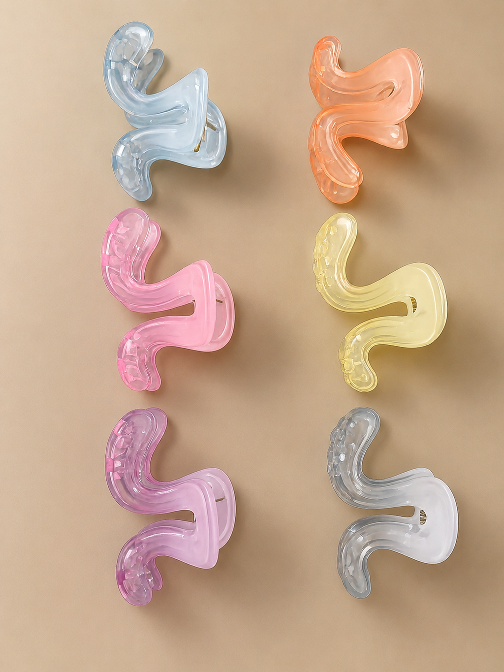 Wave Twist  Claw Clip