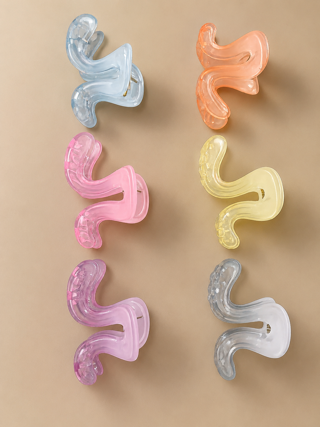 Wave Twist  Claw Clip