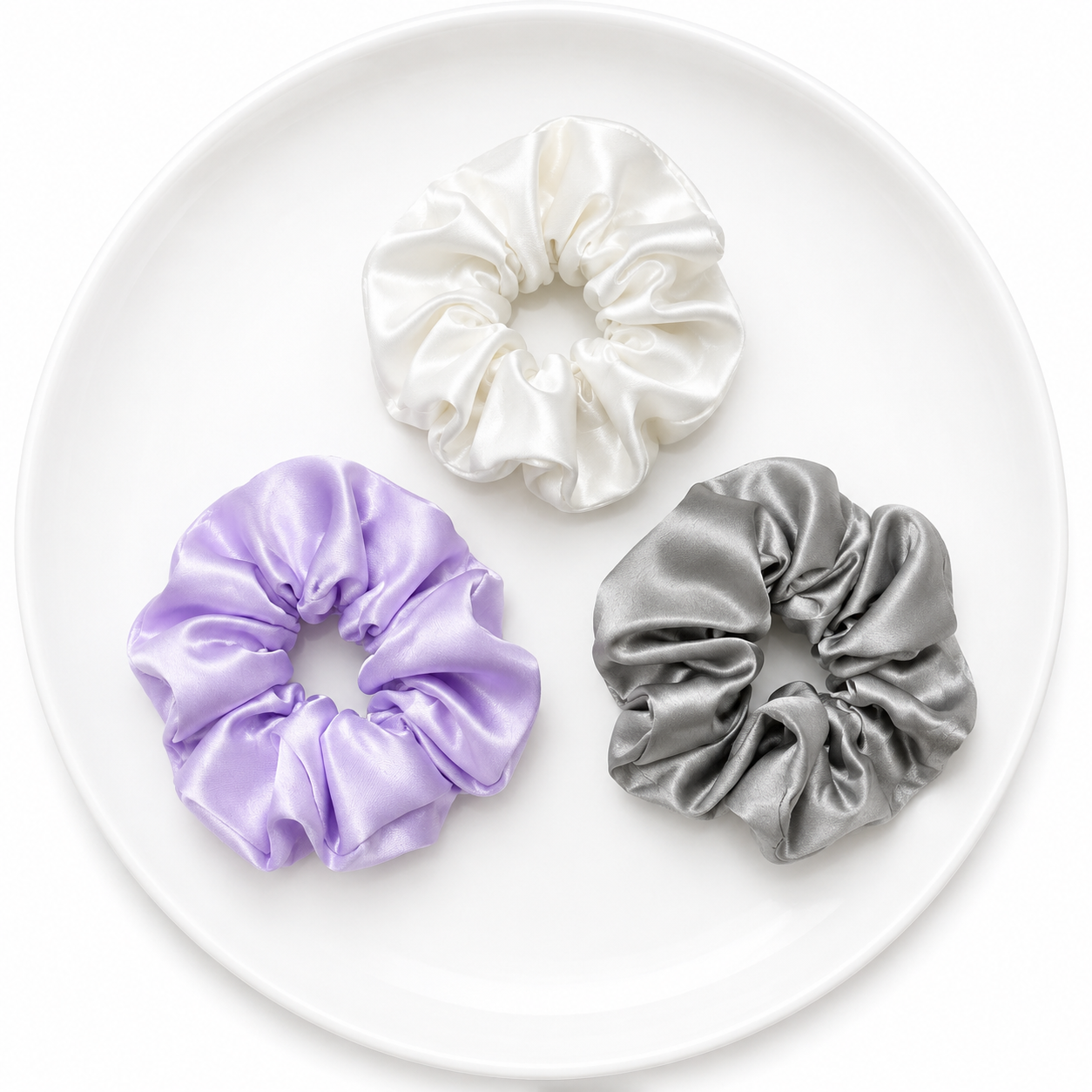 Silky Luxe Satin Scrunchie