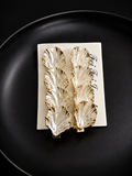 Pearl Leaf Alligator Hair Clip