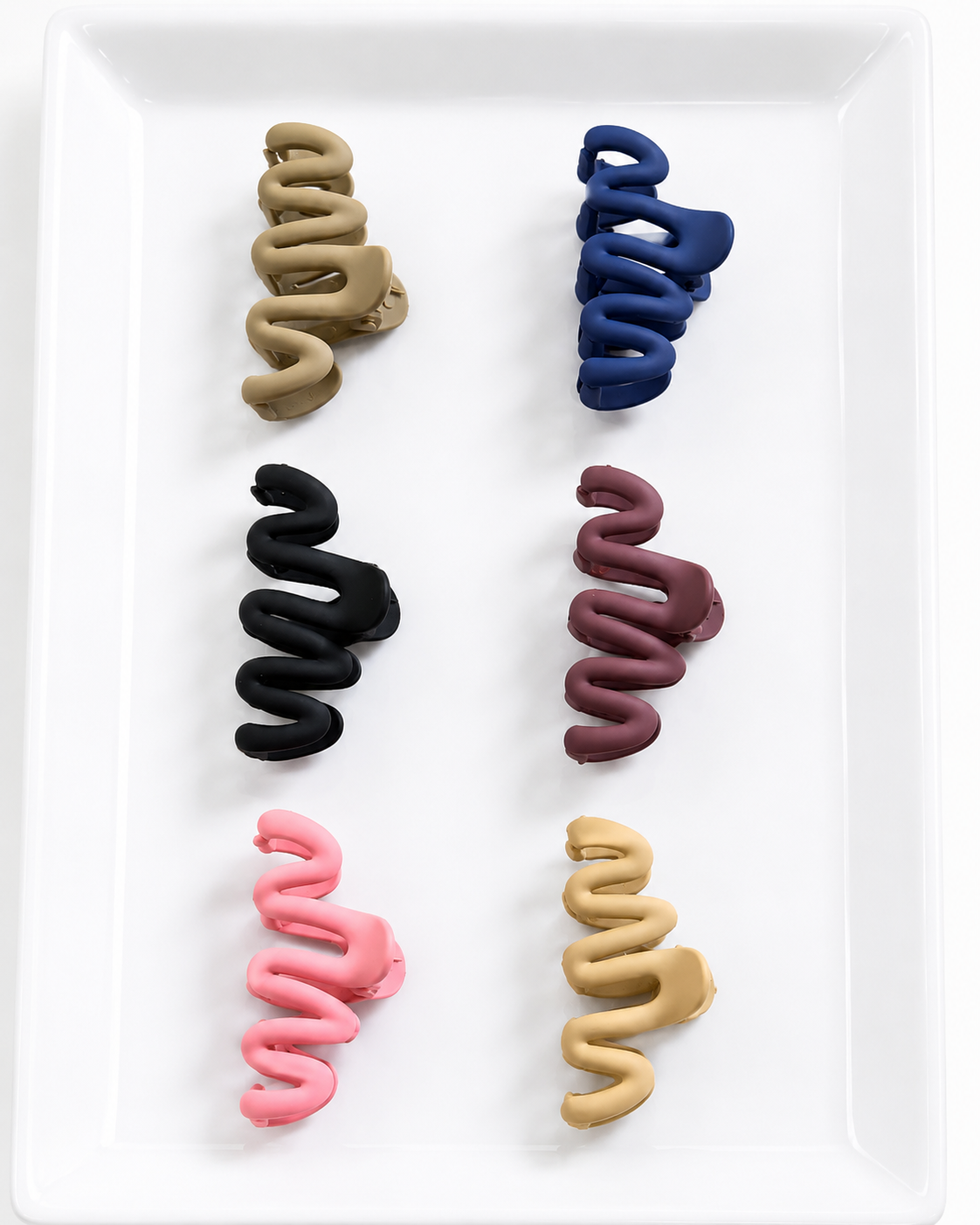 Modern Wave Hair Claw CLIP