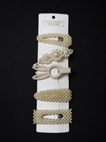 Pearl Princess Hair Clip Set