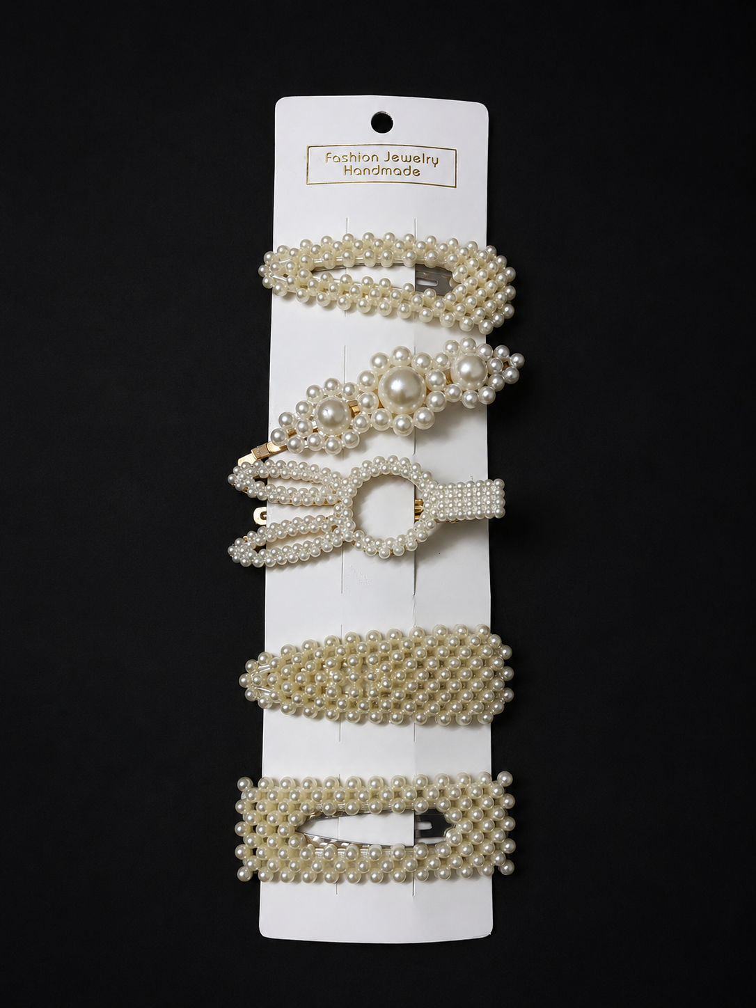 Pearl Princess Hair Clip Set