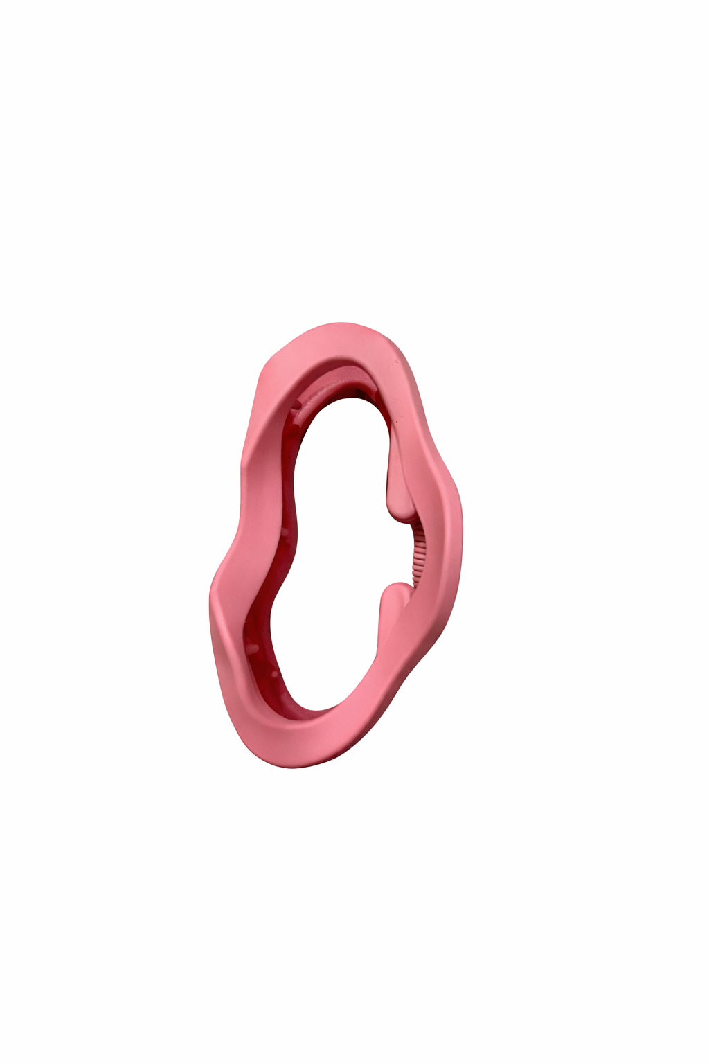 Blush Wave Hair Claw Clip