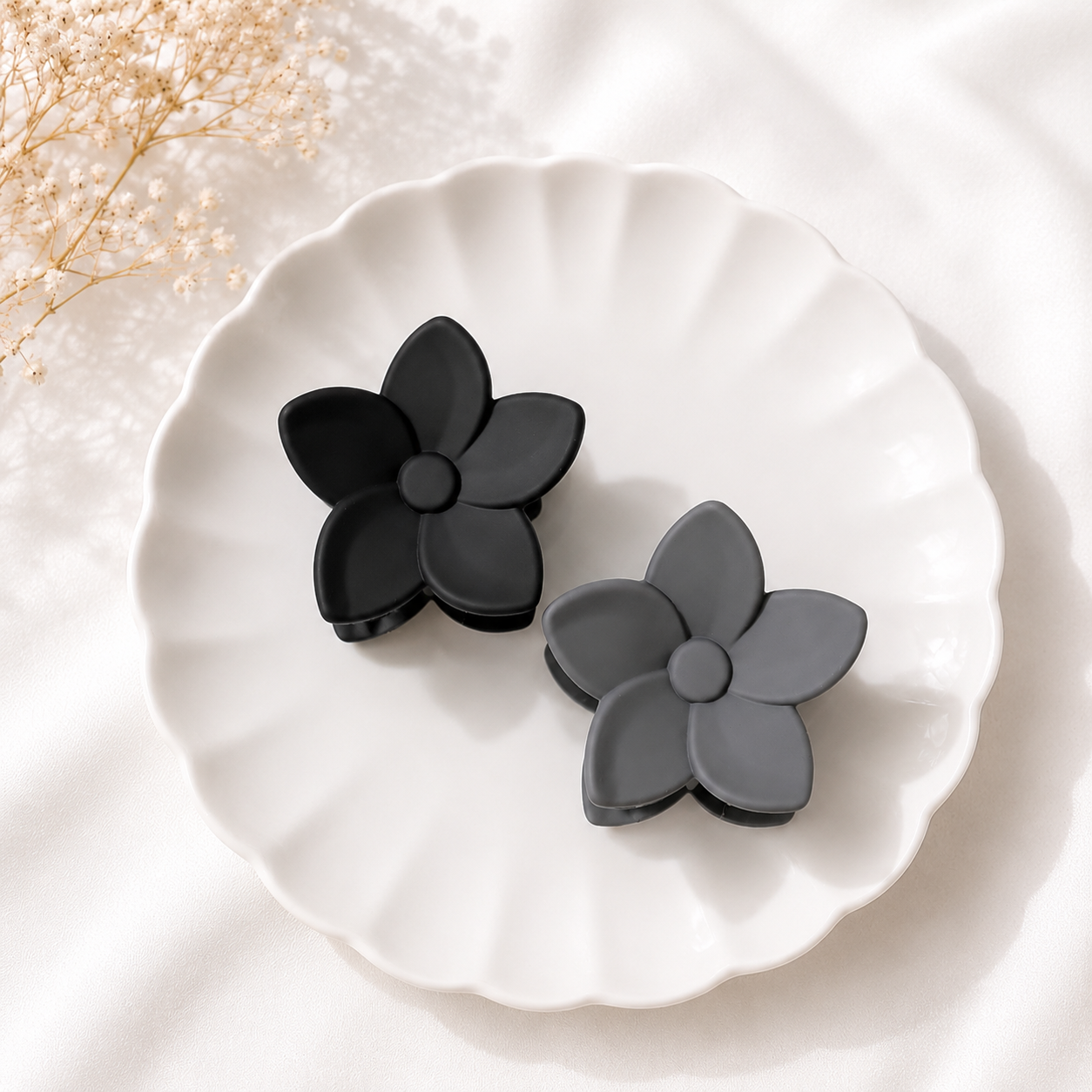 Moon Petal Hair Clip (small)