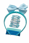 Ocean Blue Hair Accessory Combo Set