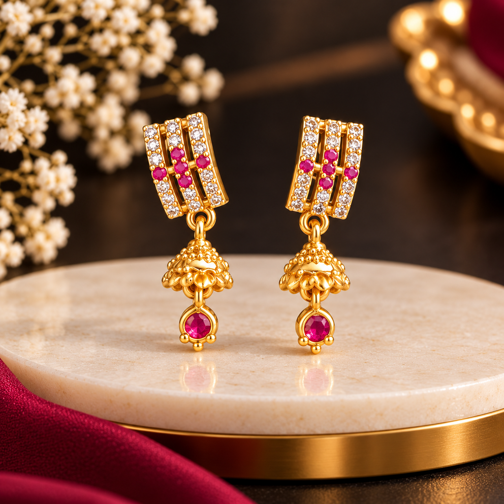 Maanikka Jimikki Earrings