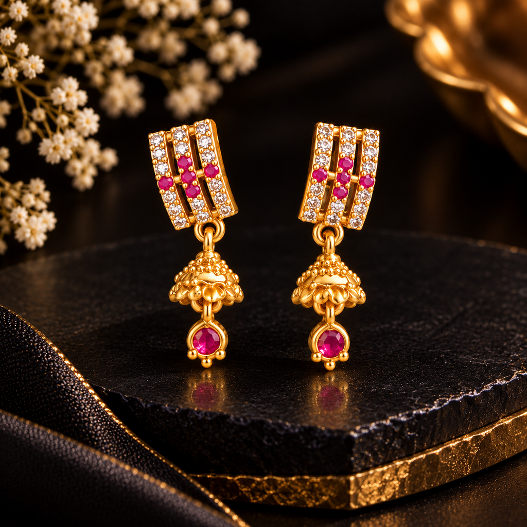 Maanikka Jimikki Earrings
