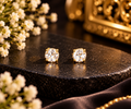 ✨ Nila Oli Side Stud Earrings ( MEDIUM )