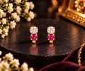 ✨ Manikka Nila Side Earrings