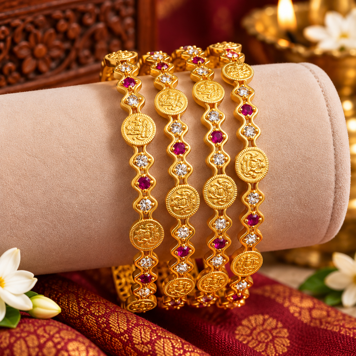 Lakshmi Coin Bangles ✨