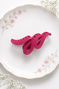 Butter Wave Hair Claw Clip