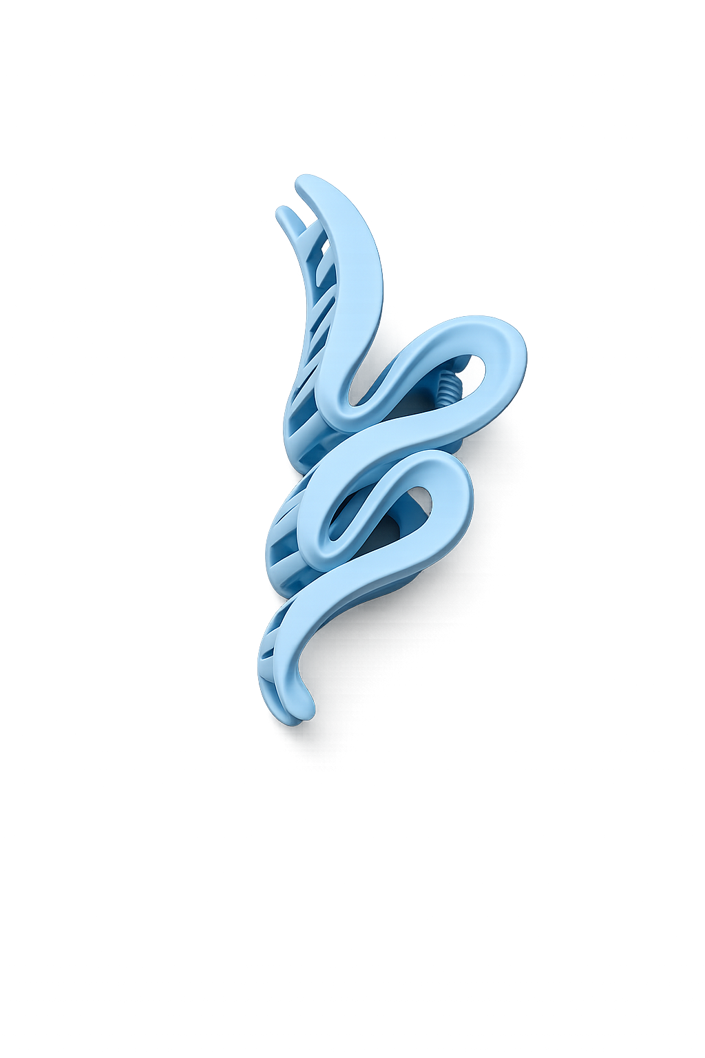 Butter Wave Hair Claw Clip
