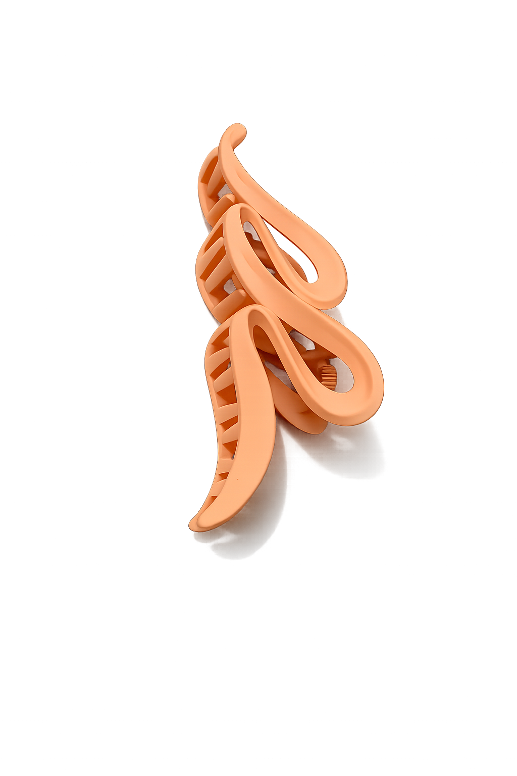 Butter Wave Hair Claw Clip