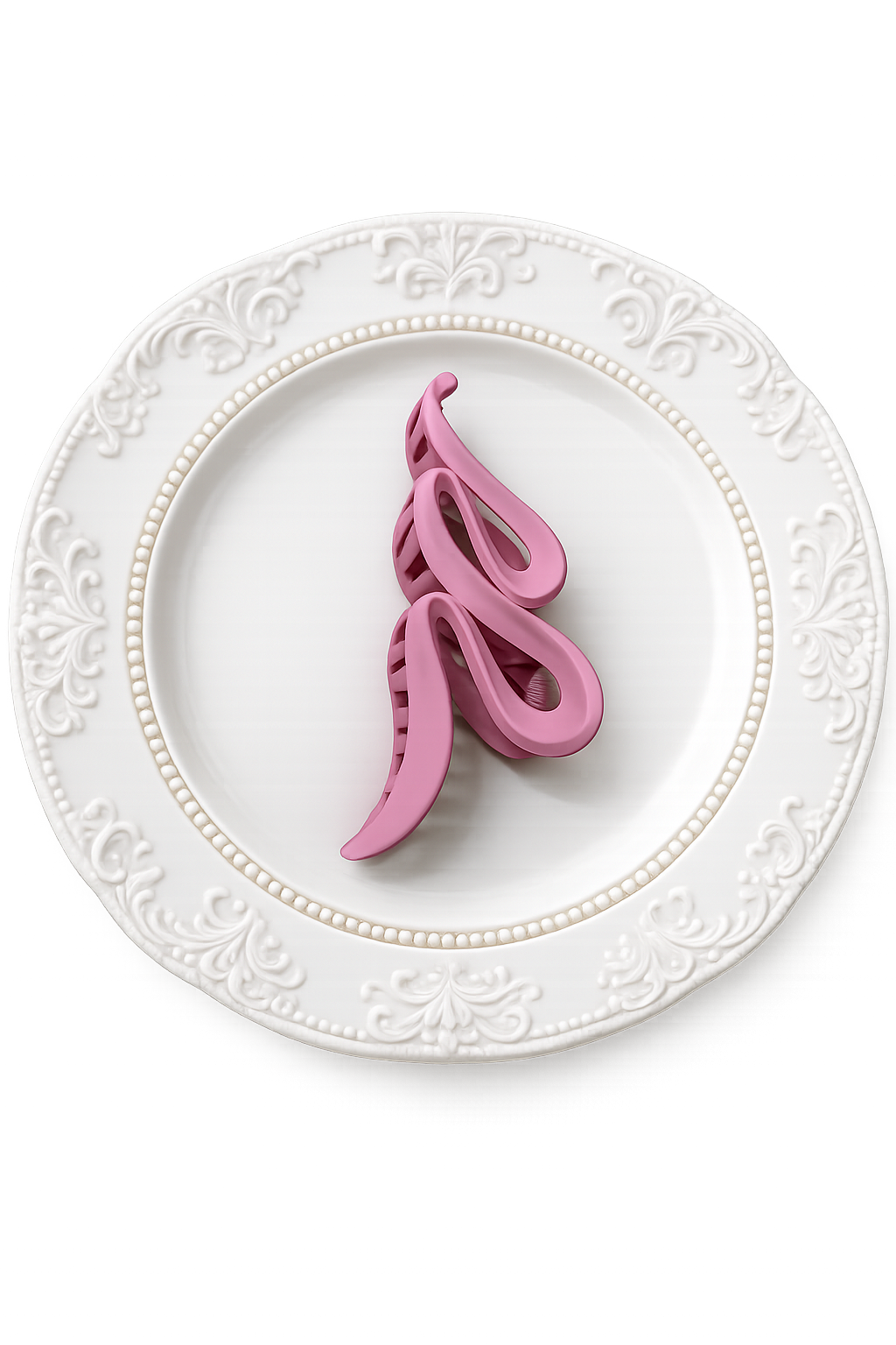 Butter Wave Hair Claw Clip