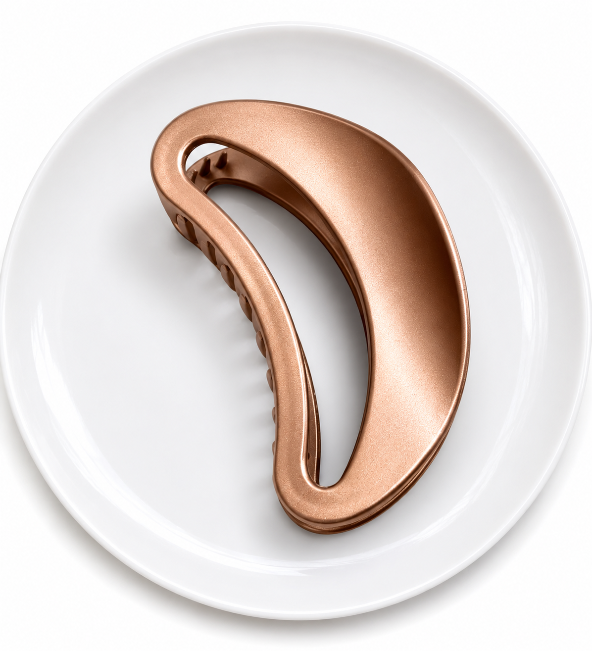 🌙 Moon Curve Hair Claw Clip