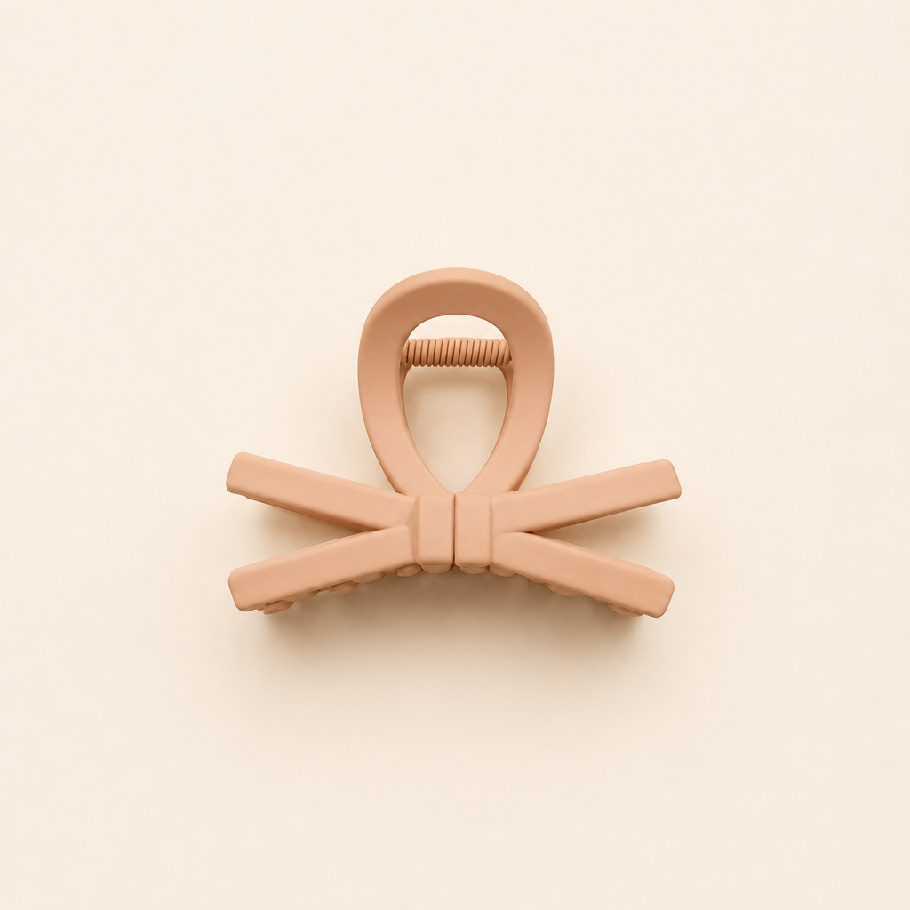 Elegant Bow Hair Claw Clip