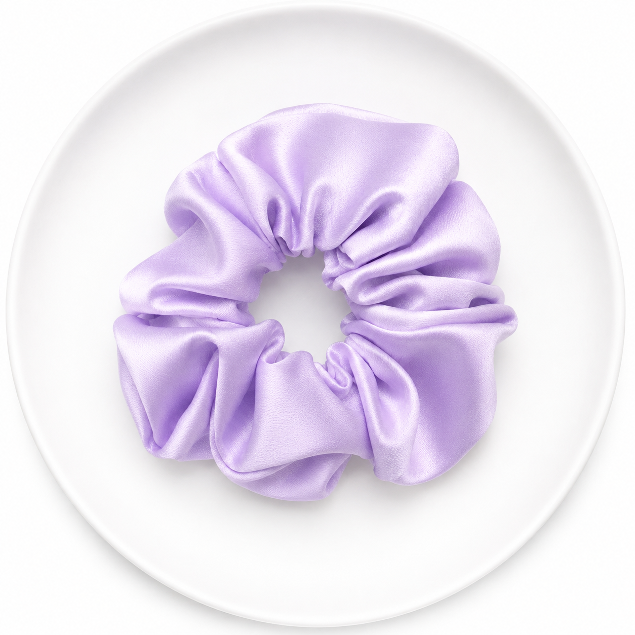 Silky Luxe Satin Scrunchie