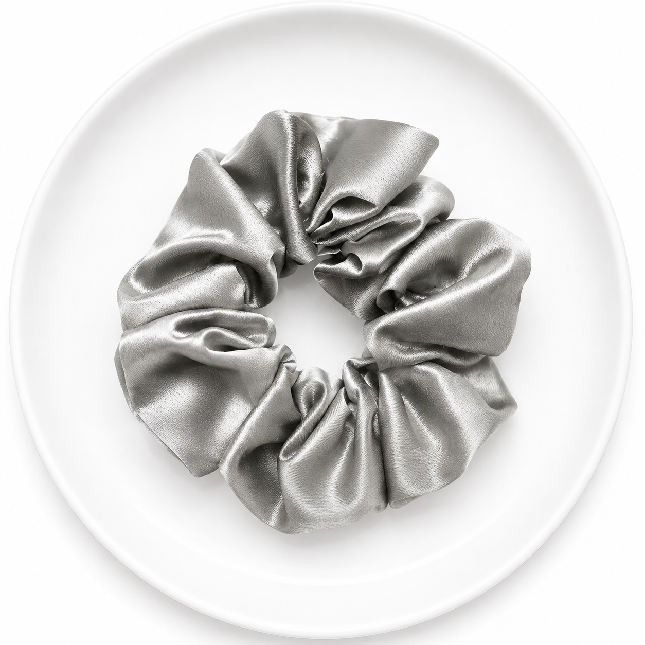 Silky Luxe Satin Scrunchie