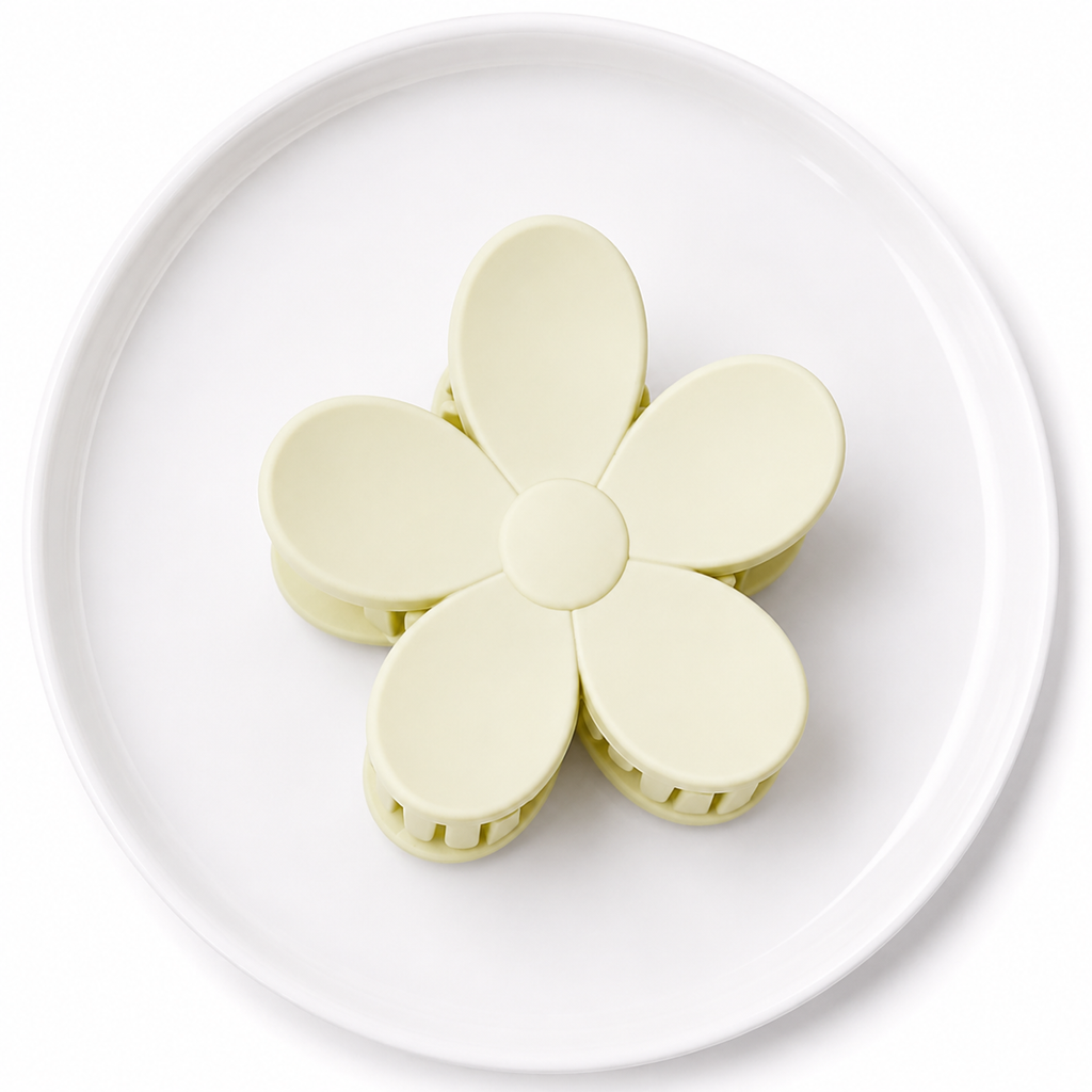 Bloom Petal Flower Hair Claw Clip