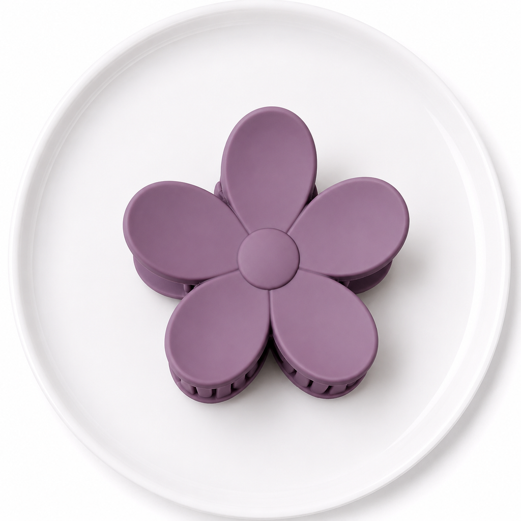 Bloom Petal Flower Hair Claw Clip